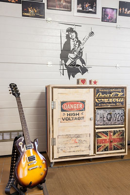 El original mueble vintage de Vicente