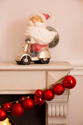 Manualidades para decorar chimeneas de Navidad