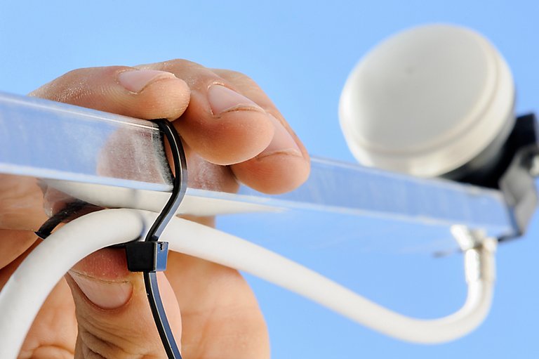 How to install a satellite dish
