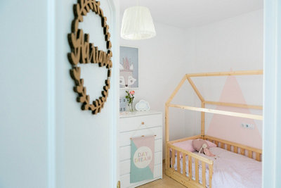 La cama en forma de casa de José
