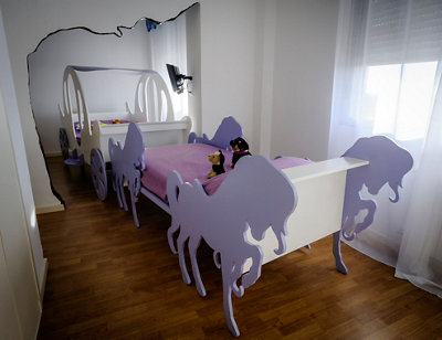 La cama tirada por caballos de Igor