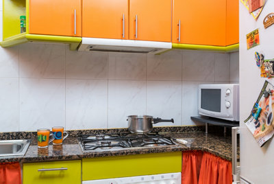 La colorida cocina de Ginés