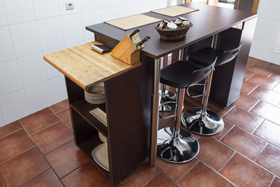 La isla de cocina de Lourdes