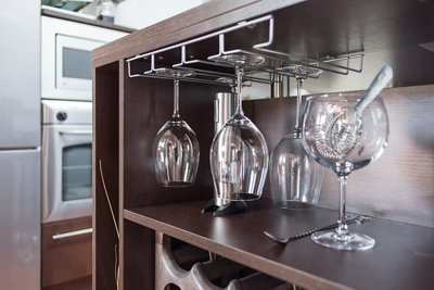 La isla de cocina de Lourdes