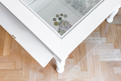 La mesa de centro renovada de Sandra
