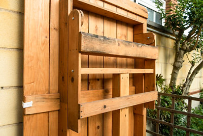 La mesa plegable de palet de Cristóbal