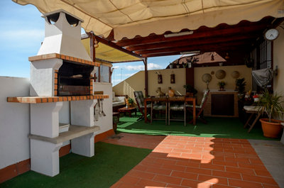 La pérgola de madera de Juan Manuel