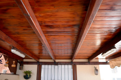 La pérgola de madera de Juan Manuel