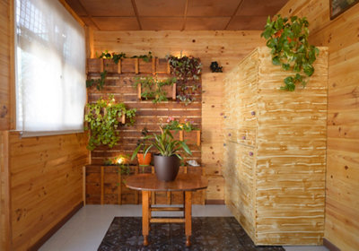 La reforma del patio interior de Pedro