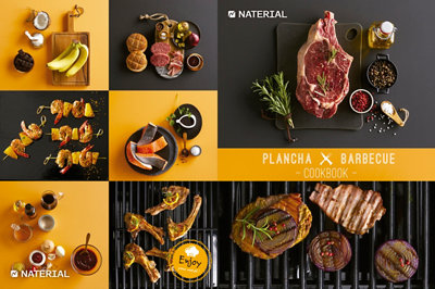 Llévate un libro de recetas con tu barbacoa Naterial