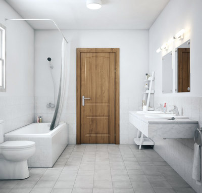 Nueva imagen para un cuarto de baño amplio