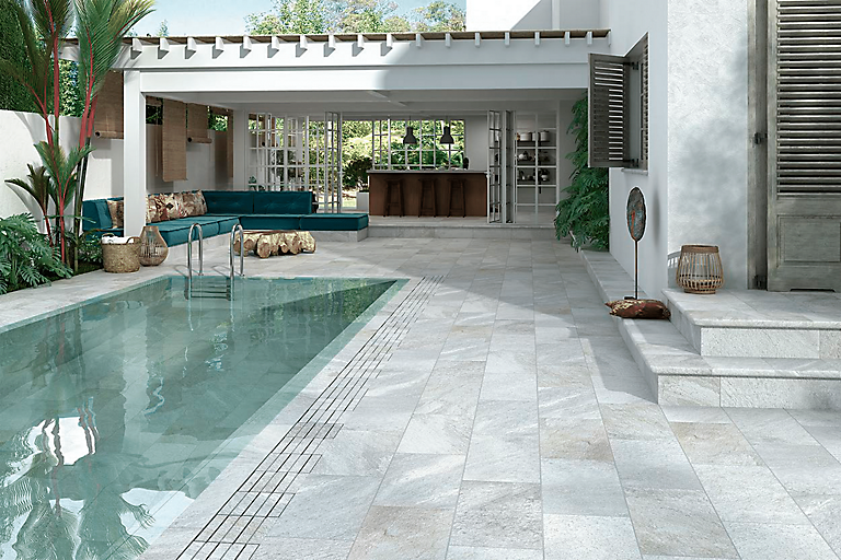 el borde de la piscina leroy merlin