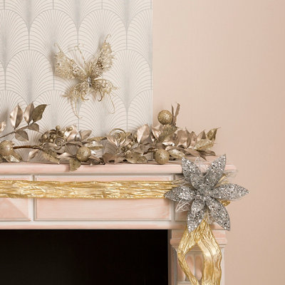 Manualidades para decorar chimeneas de Navidad