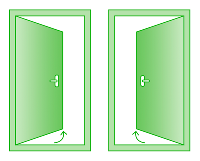 Puerta Berna roble miel de apertura derecha de 72,5 cm · LEROY MERLIN